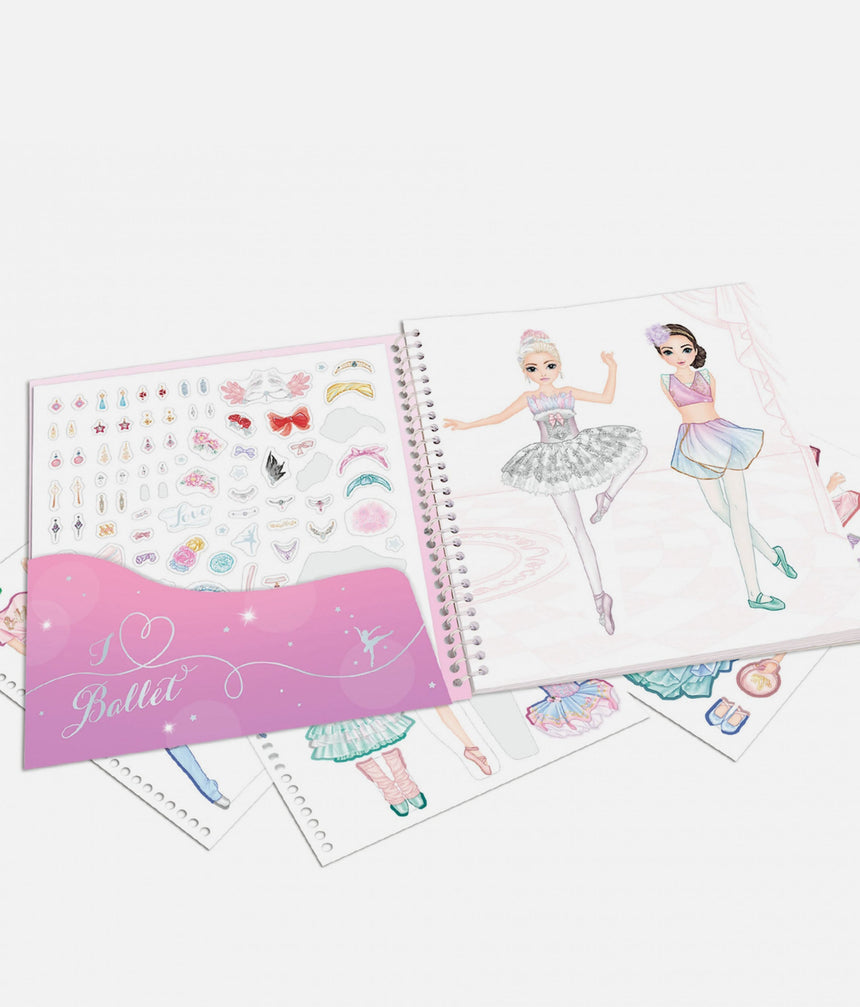 Dress Me Up Stickerbook BALLET DES 0012125