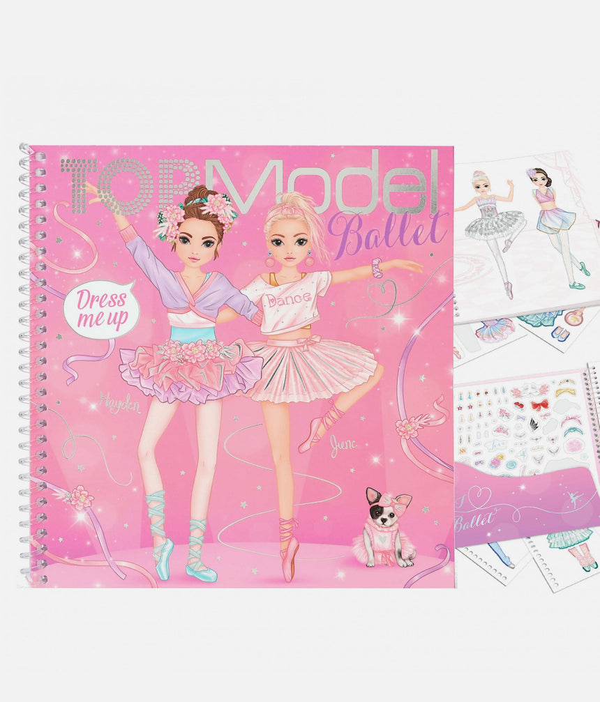 Dress Me Up Stickerbook BALLET DES 0012125