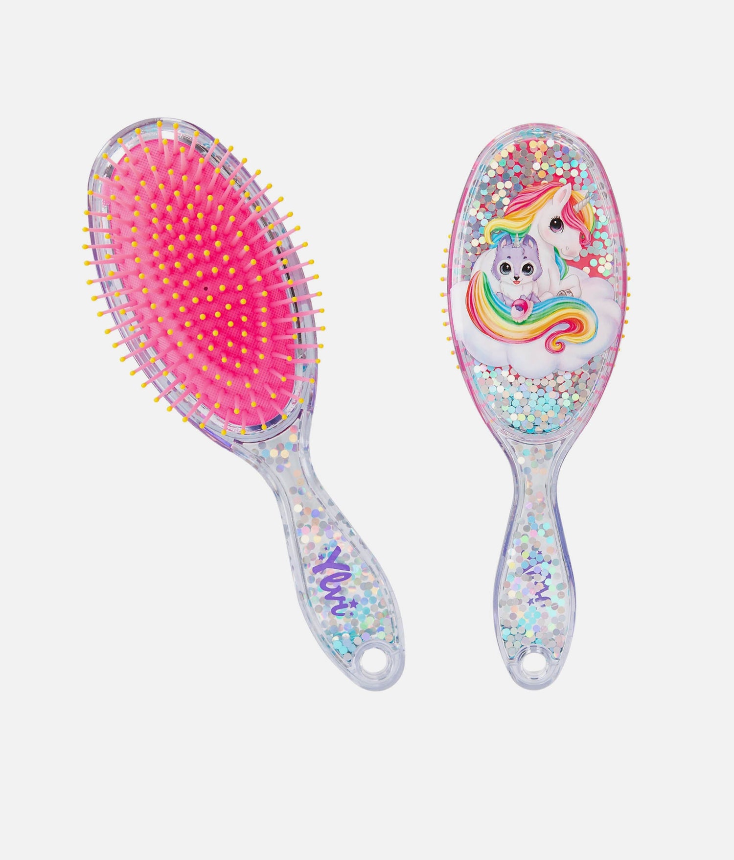 Hairbrush With Confetti - 0012283