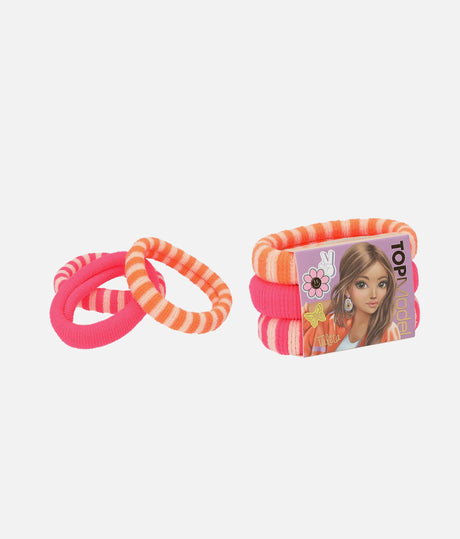 TOPModel Elastic Hairbands, Colourful Girls Hair Ties Set - 0012892