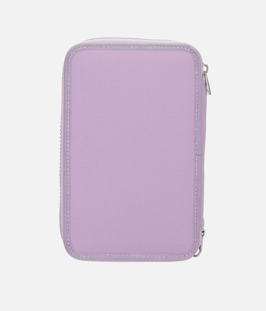 Ylvi Unicorn Pencil Case, Triple Zip & Fully Stocked - 0013417