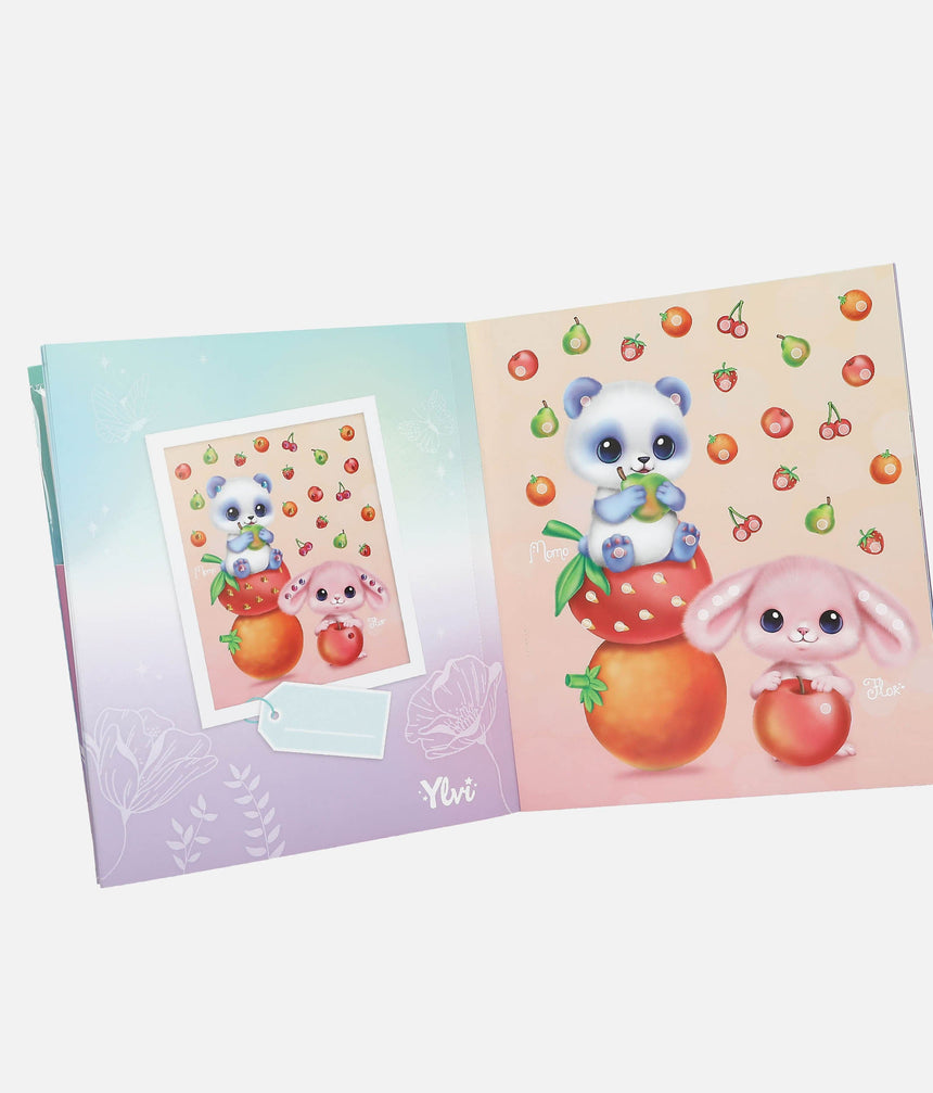 Ylvi Diamond Sticker Book, Magical Unicorn & Animal Craft Kit for Kids - 0013483