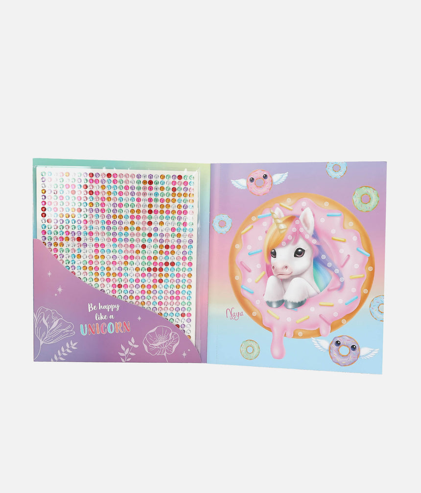 Ylvi Diamond Sticker Book, Magical Unicorn & Animal Craft Kit for Kids - 0013483