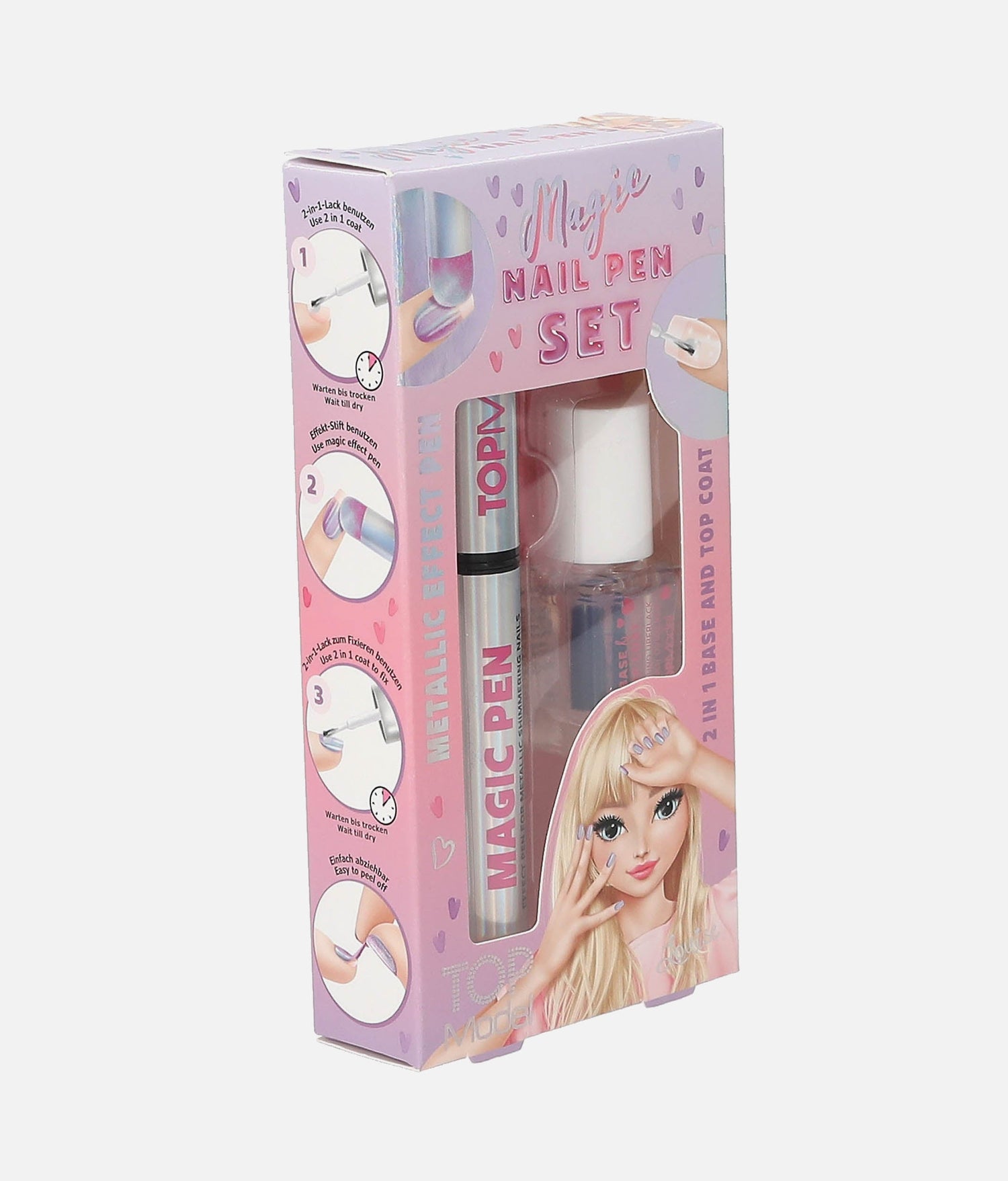 TOPModel Magic Nail Pen Set, Easy DIY Nail Art for Girls - 0013498