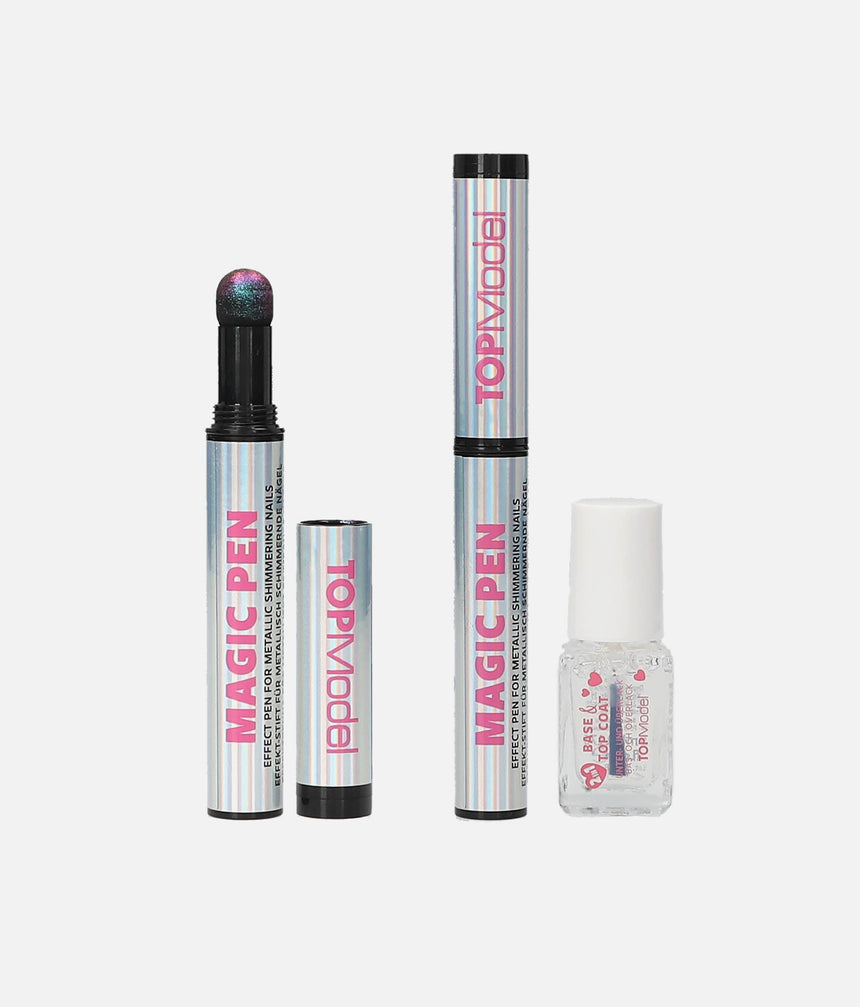 TOPModel Magic Nail Pen Set, Easy DIY Nail Art for Girls - 0013498