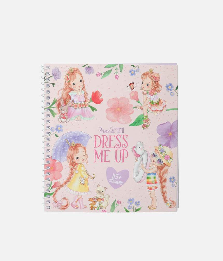 Princess Mimi Sticker Book – Dress Me Up, 24 Pages + 10 Sticker Sheets - 0013577