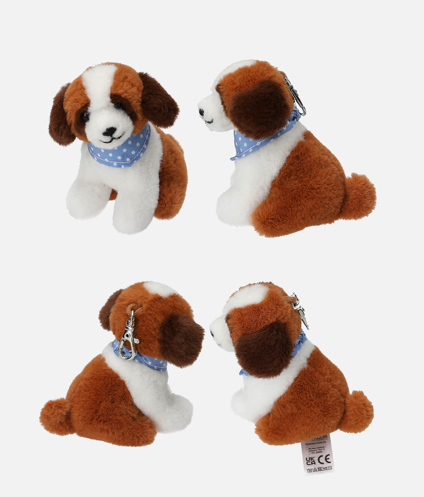 TOPModel Plush Dog Pendant Keychain, Cute Puppy Bag Charm - 0013721