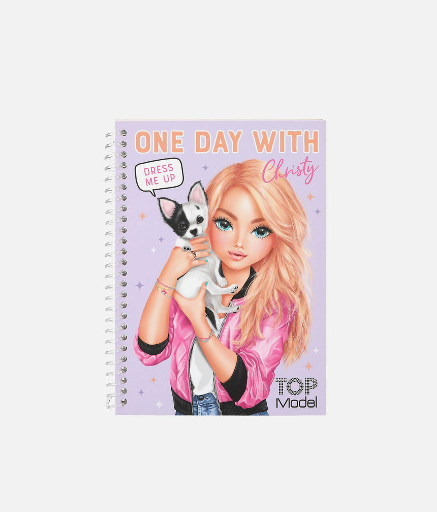TOPModel Dress Me Up Sticker Book, 32 Pages + 7 Sticker Sheets - 0013742