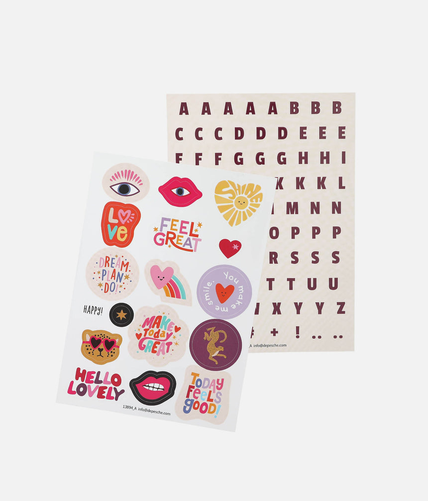 Cute PENfection Stickers Set for Phones, Bottles & Notebooks - 0013894