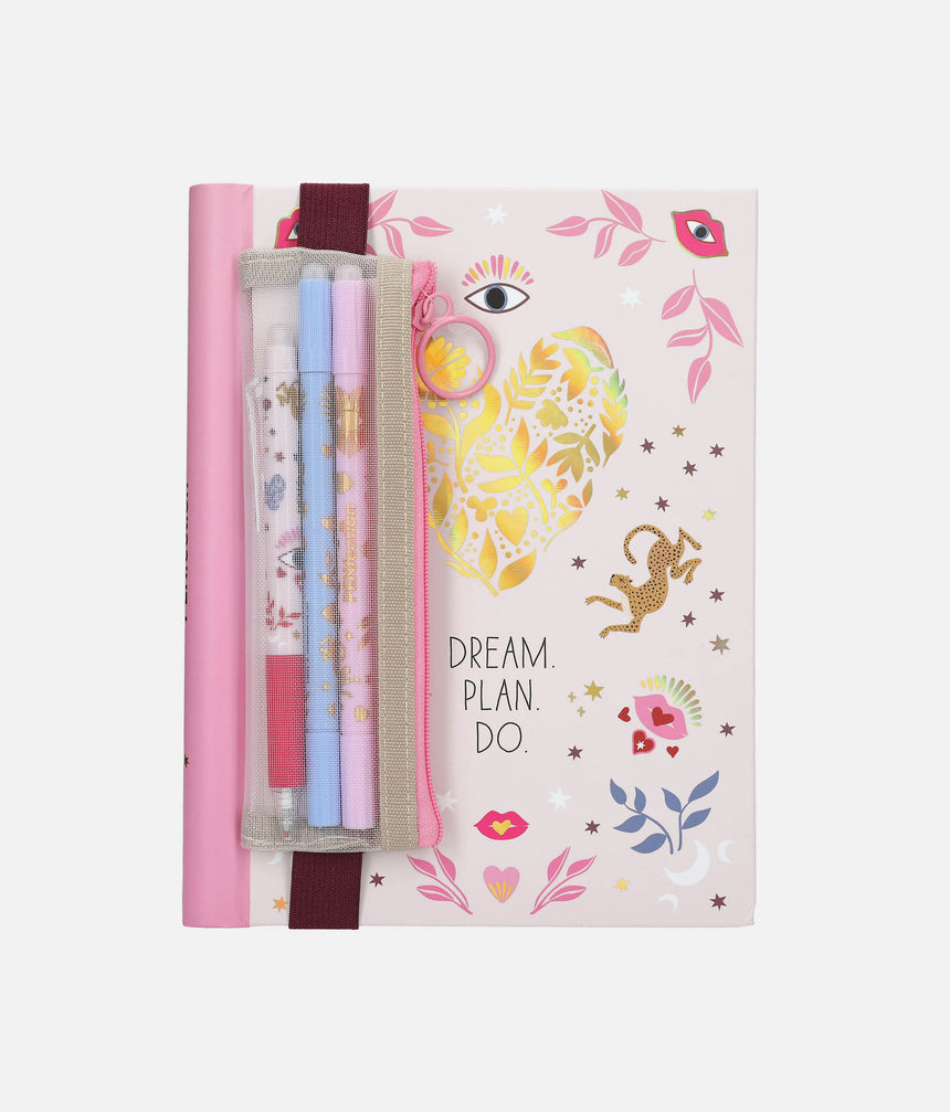 PENfection Notebook With Pen Set & Sticker Sheet Included - 0013891