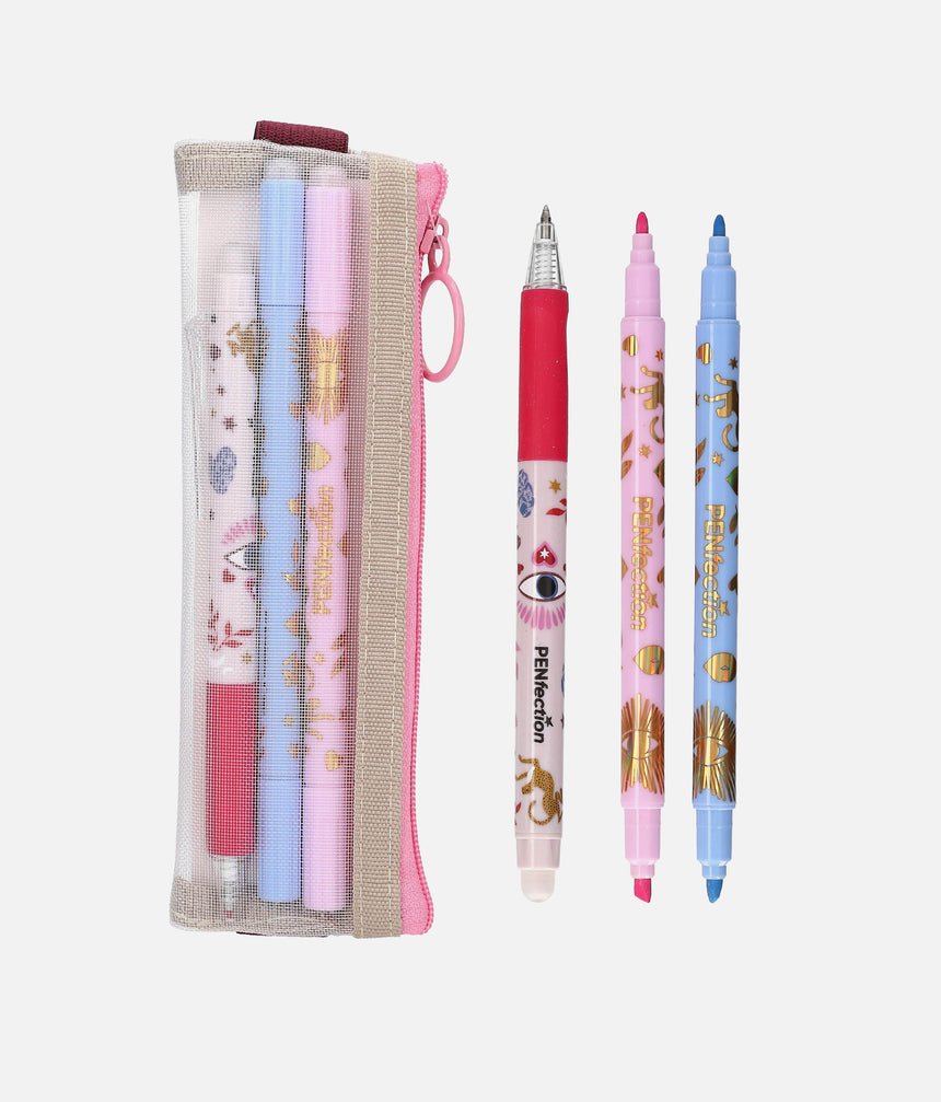 PENfection Notebook With Pen Set & Sticker Sheet Included - 0013891