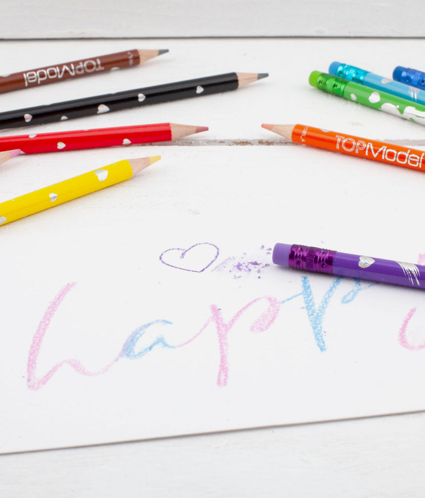 TOPModel Erasable Coloured Pencils - 001595