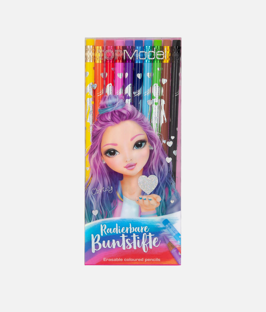 TOPModel Erasable Coloured Pencils - 001595