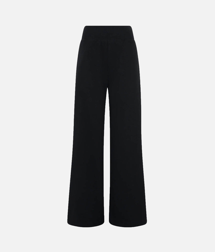 High-Waisted Wide-Leg Jogging Pants, Perfect for Warm-Ups - S0572