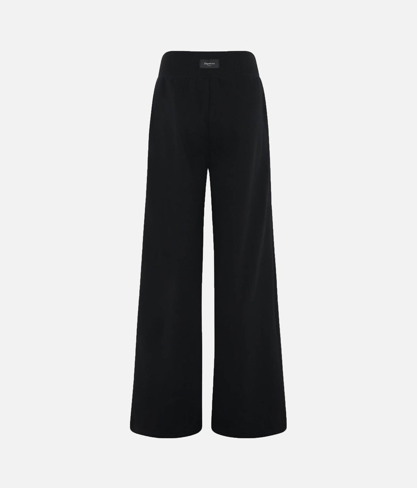 High-Waisted Wide-Leg Jogging Pants, Perfect for Warm-Ups - S0572
