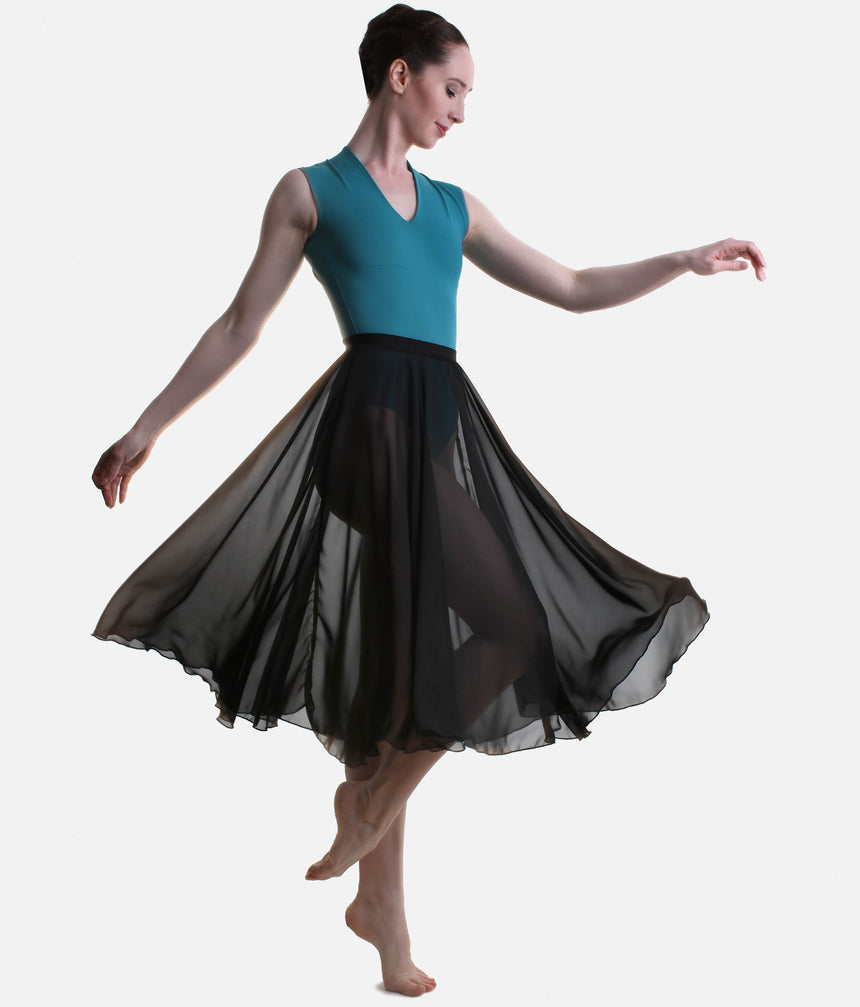 Pull-On Dance Skirt, Your Flowy Studio Staple - 16106