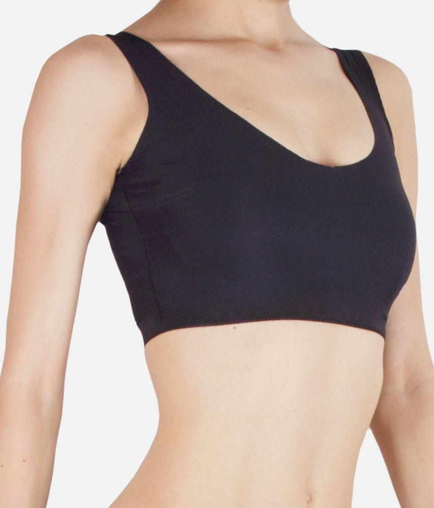 Premium Crop Top, Seamless Dance Underwear - 306PR