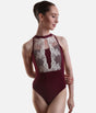Francesca Sleeveless Dance Leotard with Lace Front and Open Back - 31705