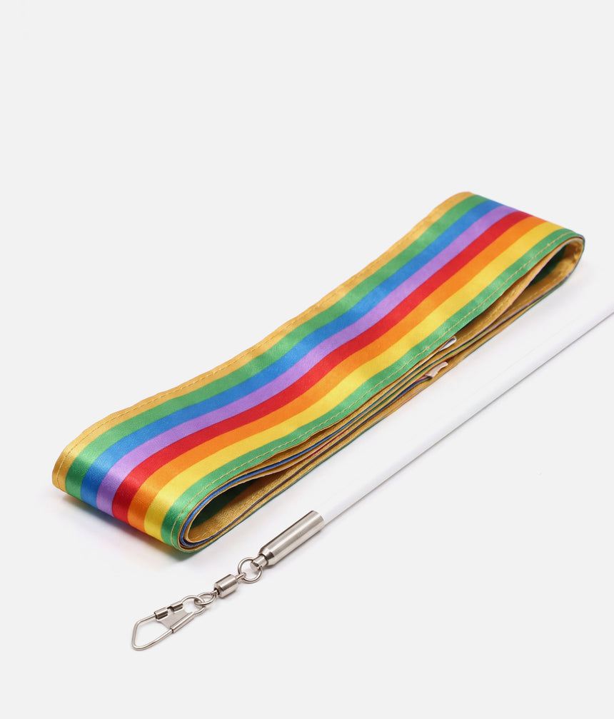 Two-Tone Rhythmic Gymnastics Ribbon with Stick • 4103