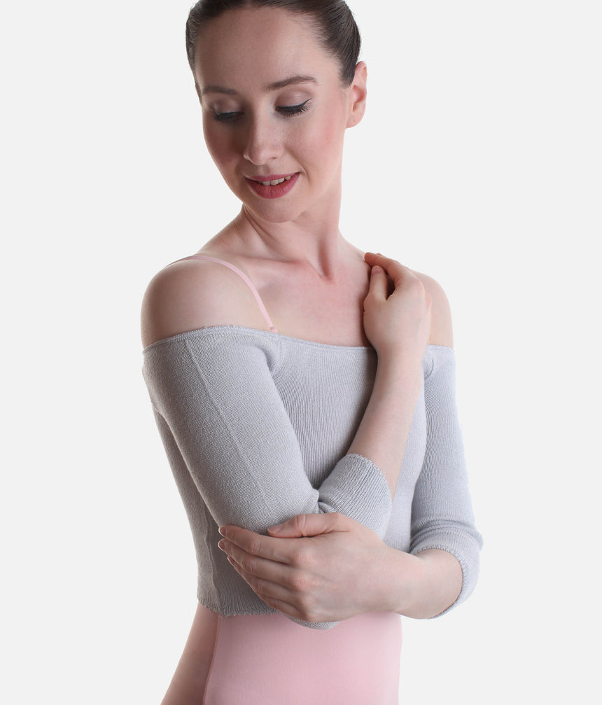 Bamboo Knit Ballet Crop Top - 6620