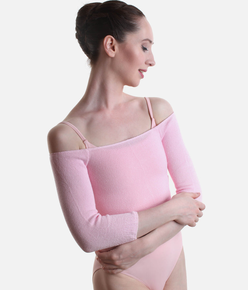 Bamboo Knit Ballet Crop Top - 6620