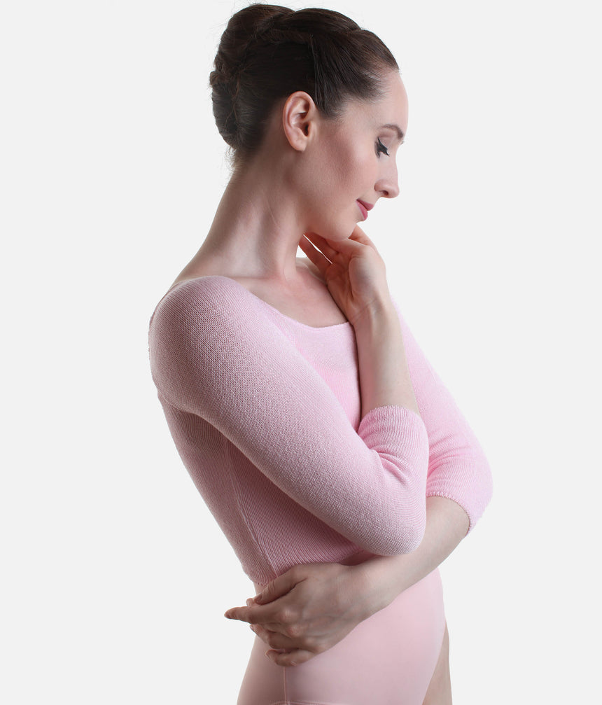 Bamboo Knit Ballet Crop Top - 6620