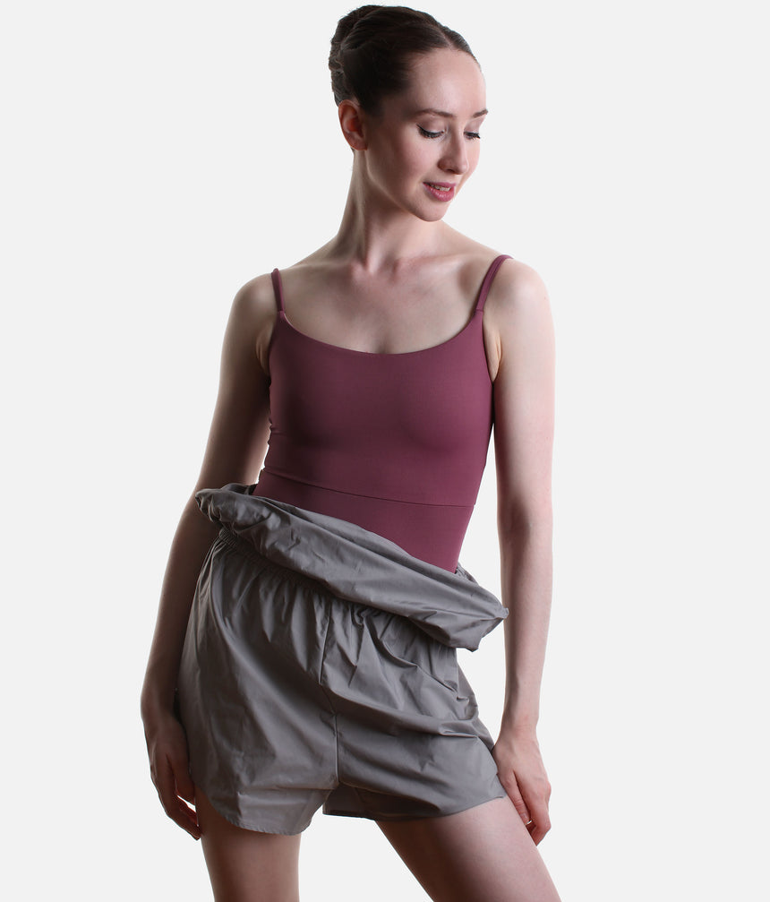 Bullet Pointe Pull-On Micro Romper • Lightweight Ballet Warm-Up