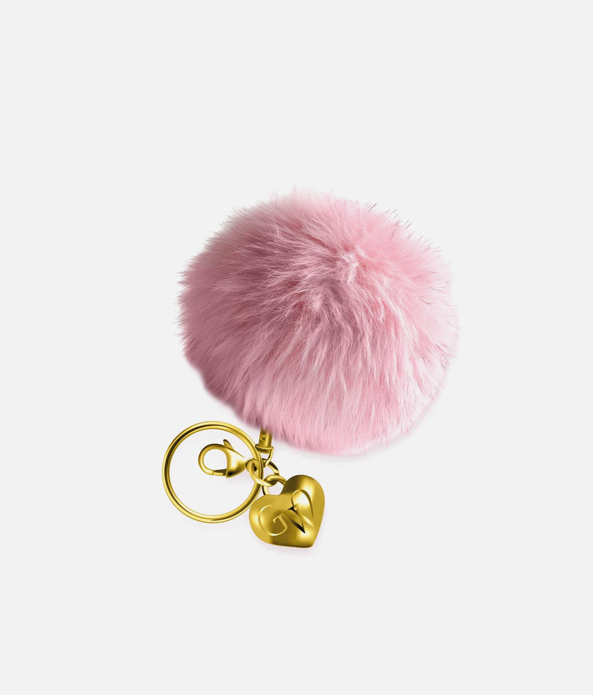 Heart of Gold Charm and Poof, Accessory for Bags, Phones & Lip Balm