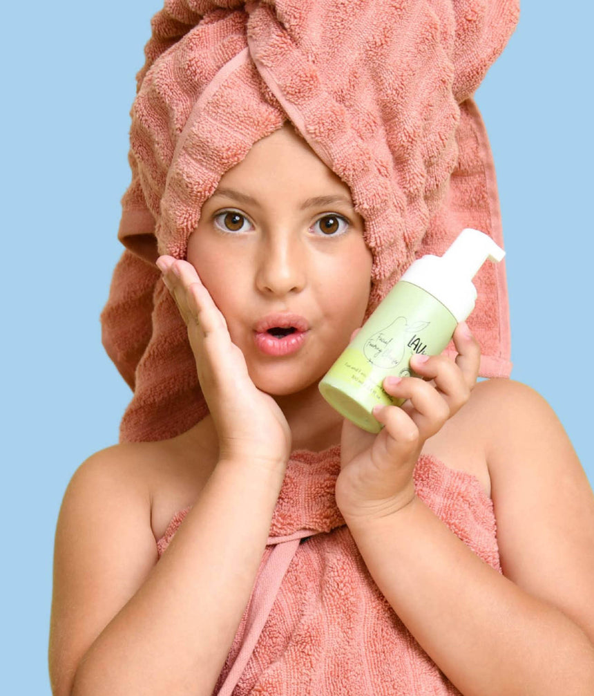 Lav Daily Face Routine for Tweens, 3-Step Skincare Set