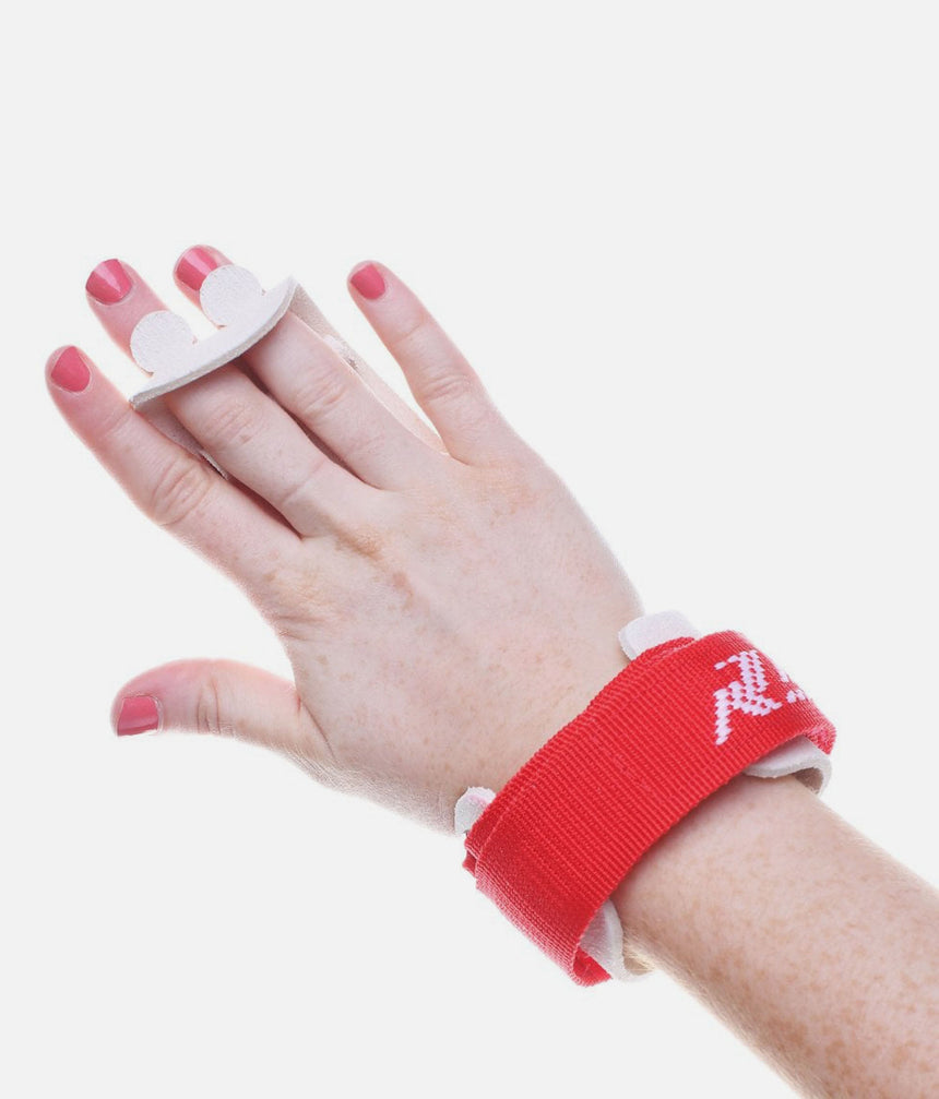 Uneven Bar Handguards, Gymnastics Grips with Dowel Support - LADY