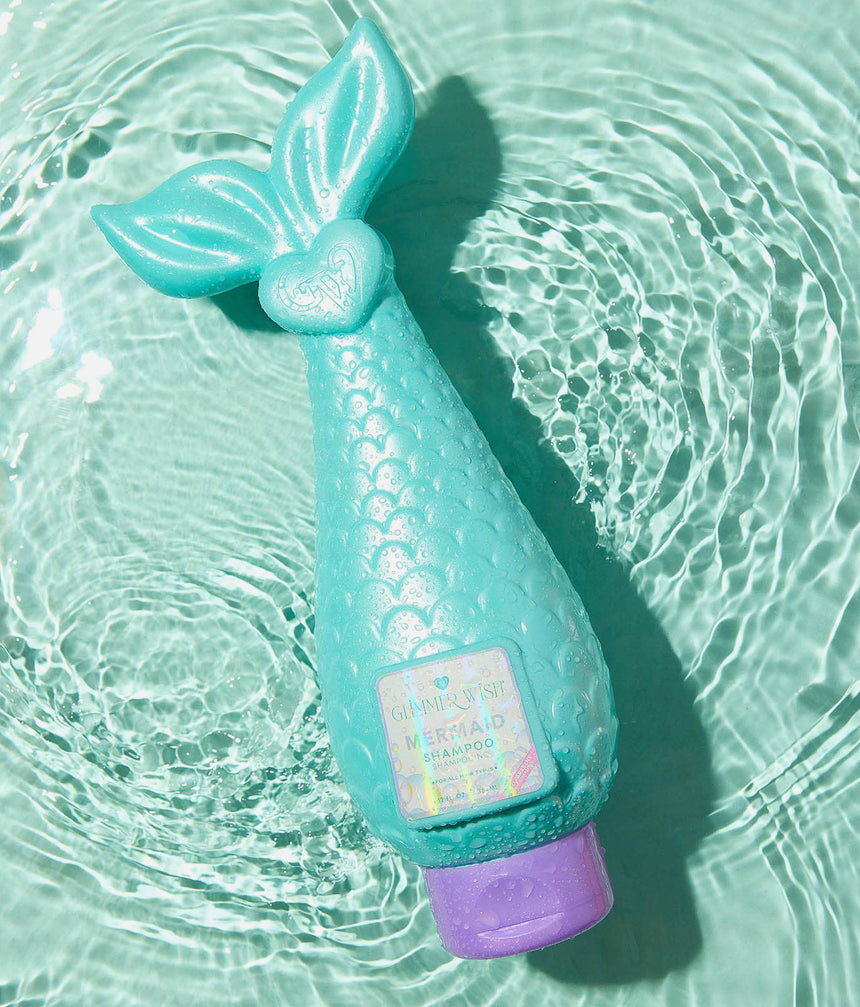 MERMAID SHAMPOO, Gentle, Vegan, Fun Hair Wash for All Hair Types