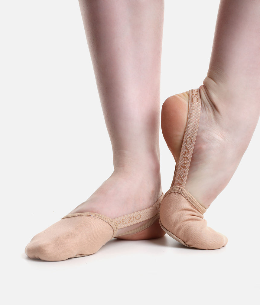 Capezio Hanami Pirouette • Canvas Half Sole Shoes, Contemporary & Lyrical - H064