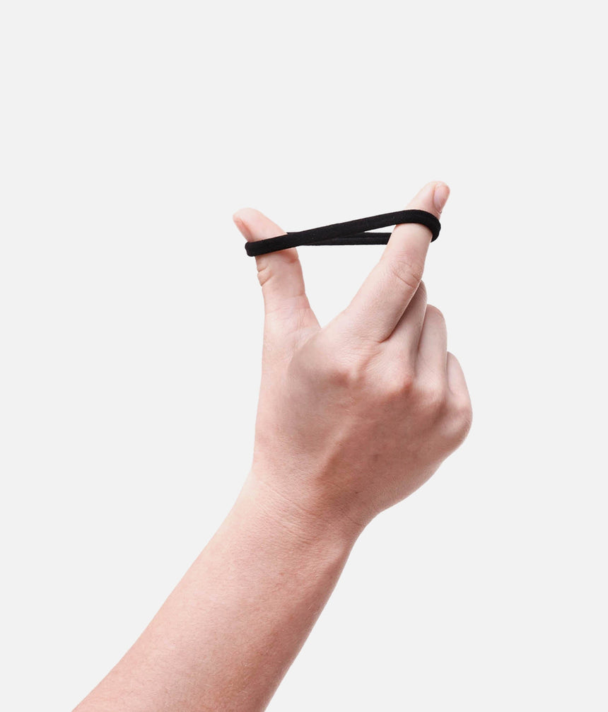 Recycled Nylon HAIR ELASTICS for All Hair Types - Soft, Strong & Stylish