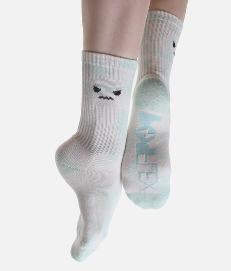 Angry Face Mid-Calf Socks – Comfort with a Side of Sass