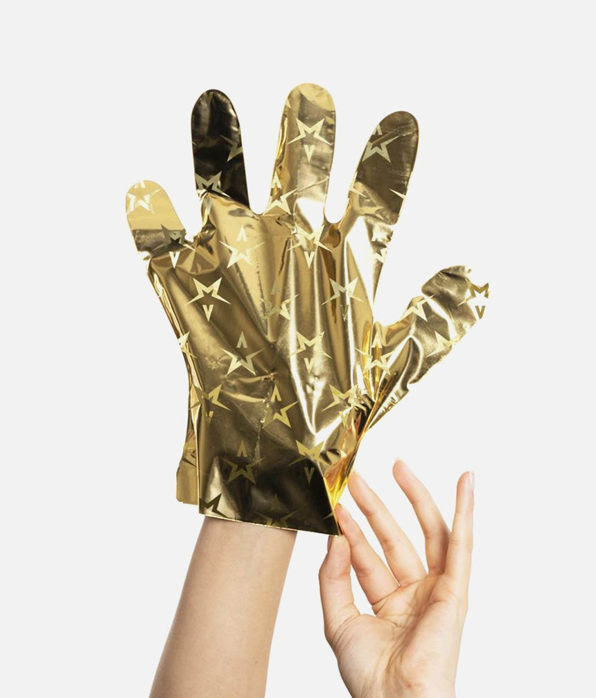 VIP THE GOLD MASK GIFT SET, Luxury Face, Hand & Foot Masks + Headband