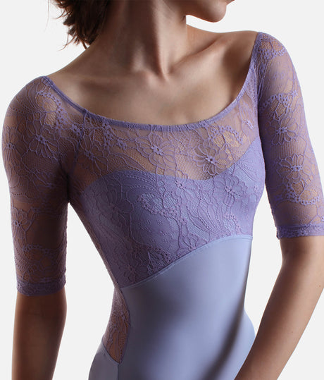 Delicate Lace Ballet Leotard, Icon Collection - AFRODITE DI