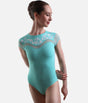 Open Back Cap Sleeve Leotard for Ballet & Dance - ARLETTE