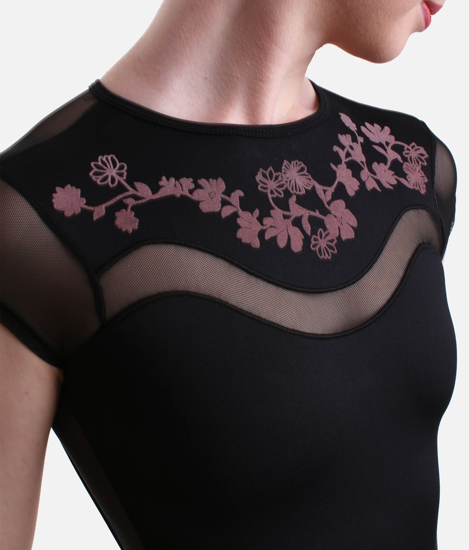 Open Back Cap Sleeve Leotard for Ballet & Dance - ARLETTE
