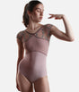 Embroidered Tulle Cap Sleeve Dance Leotard - ARTEMIDE GL