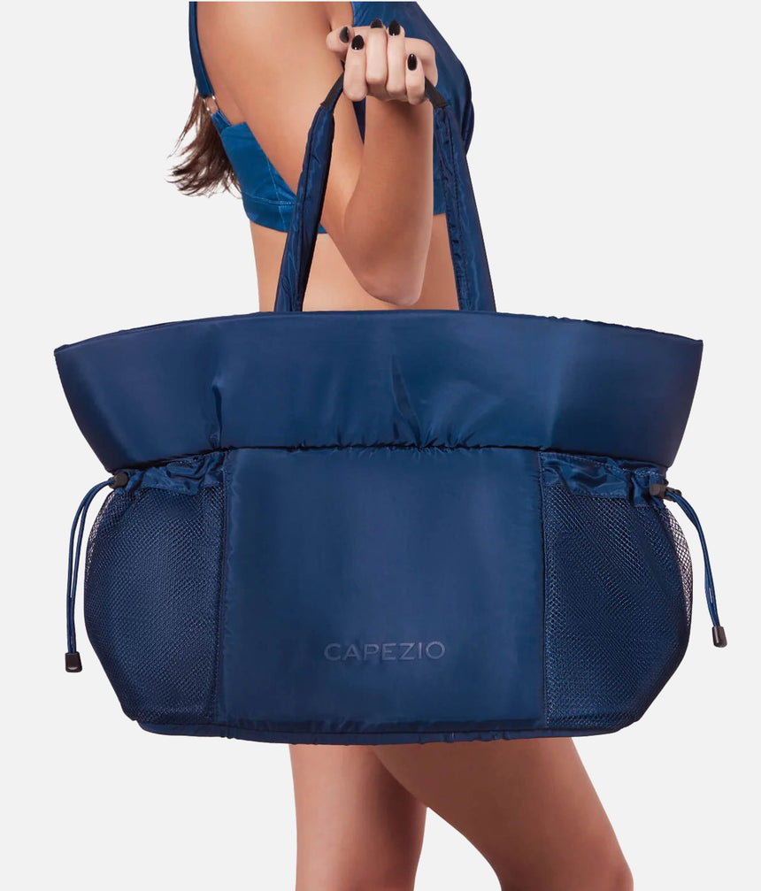 Studio Tote Bag, Lightweight Dance Bag with Mesh Pockets & Dirty Clothing Compartment - B322