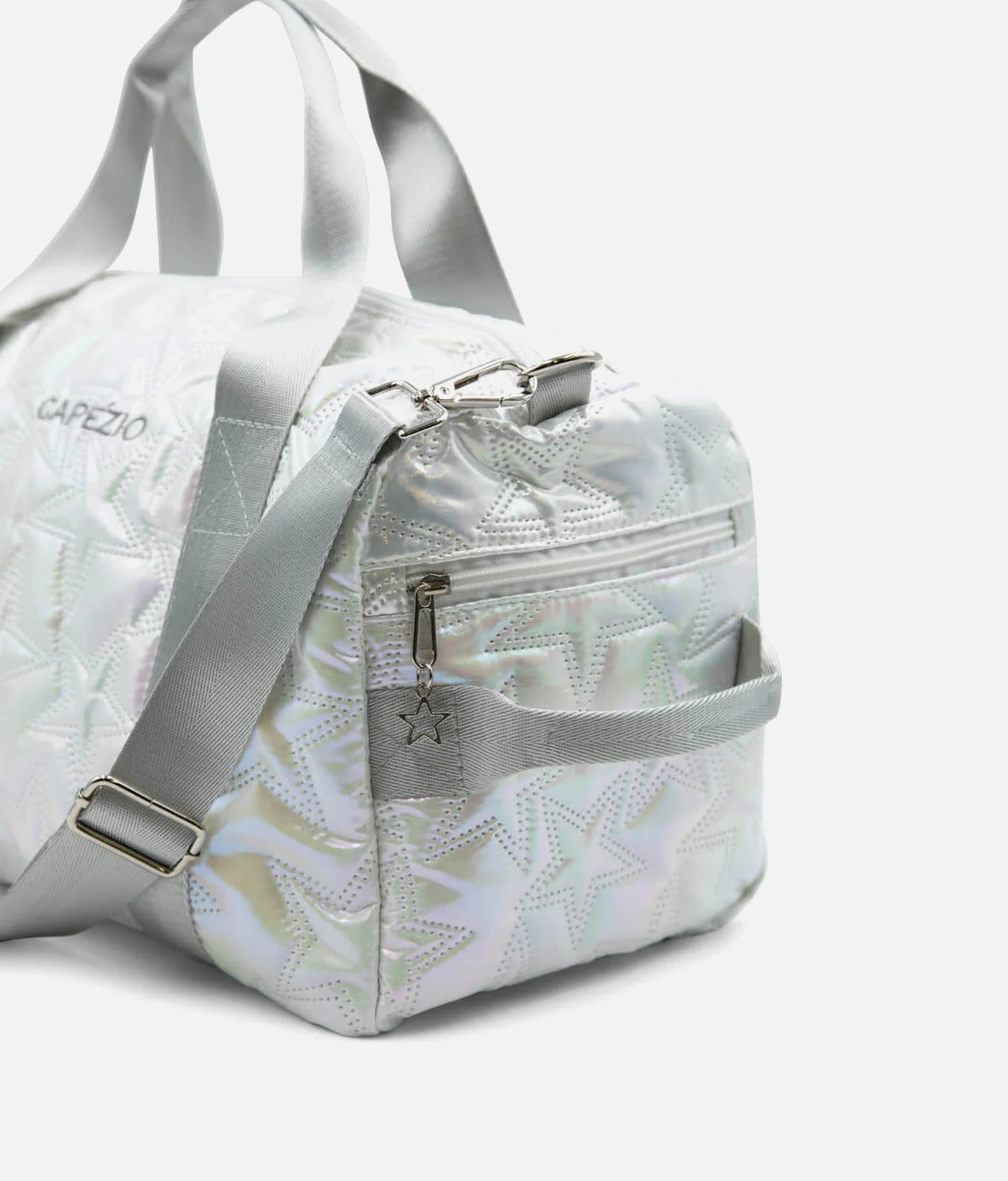 Metallic Star Duffle, Dance Bag With Shoe Pocket - B323