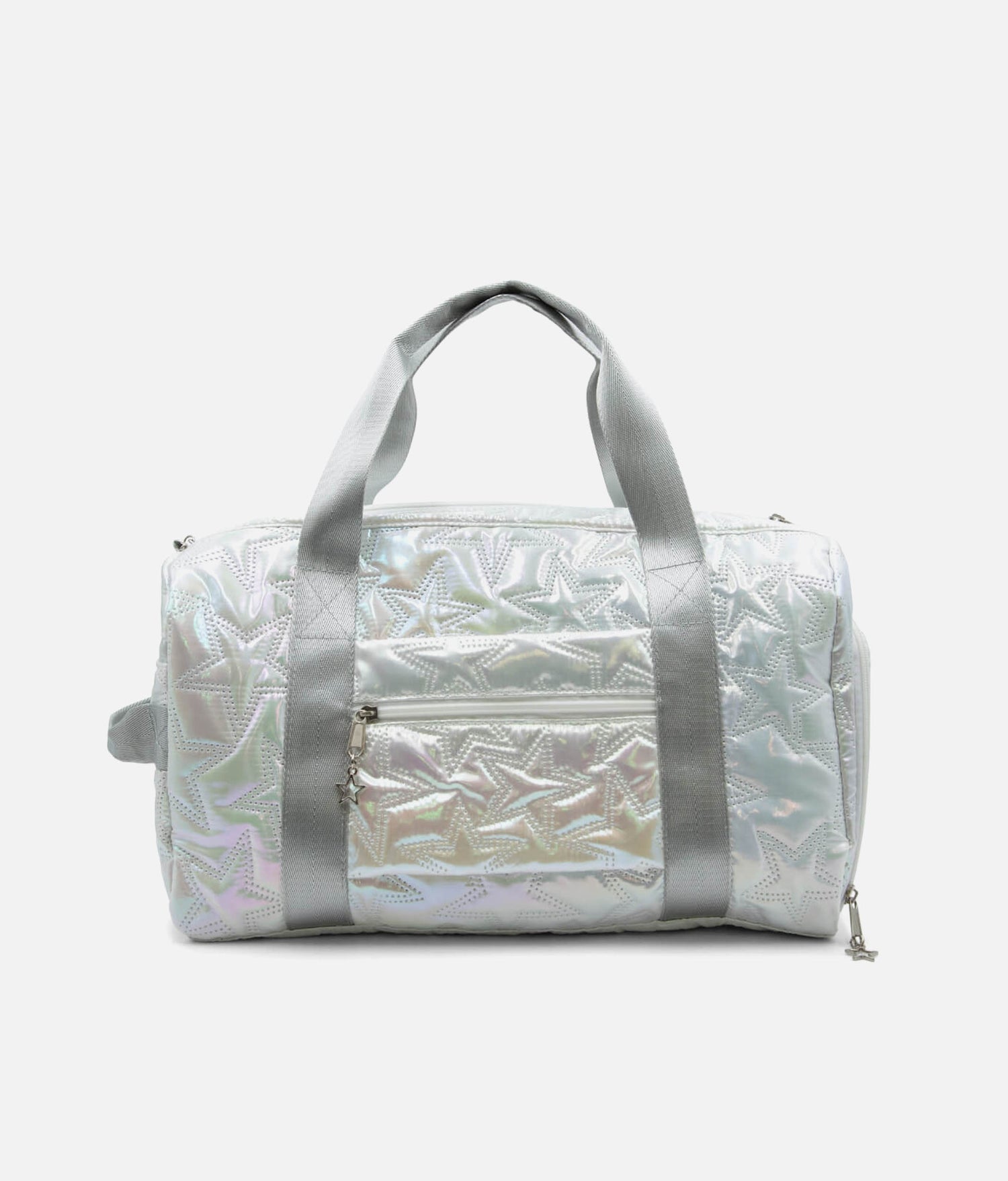 Metallic Star Duffle, Dance Bag With Shoe Pocket - B323