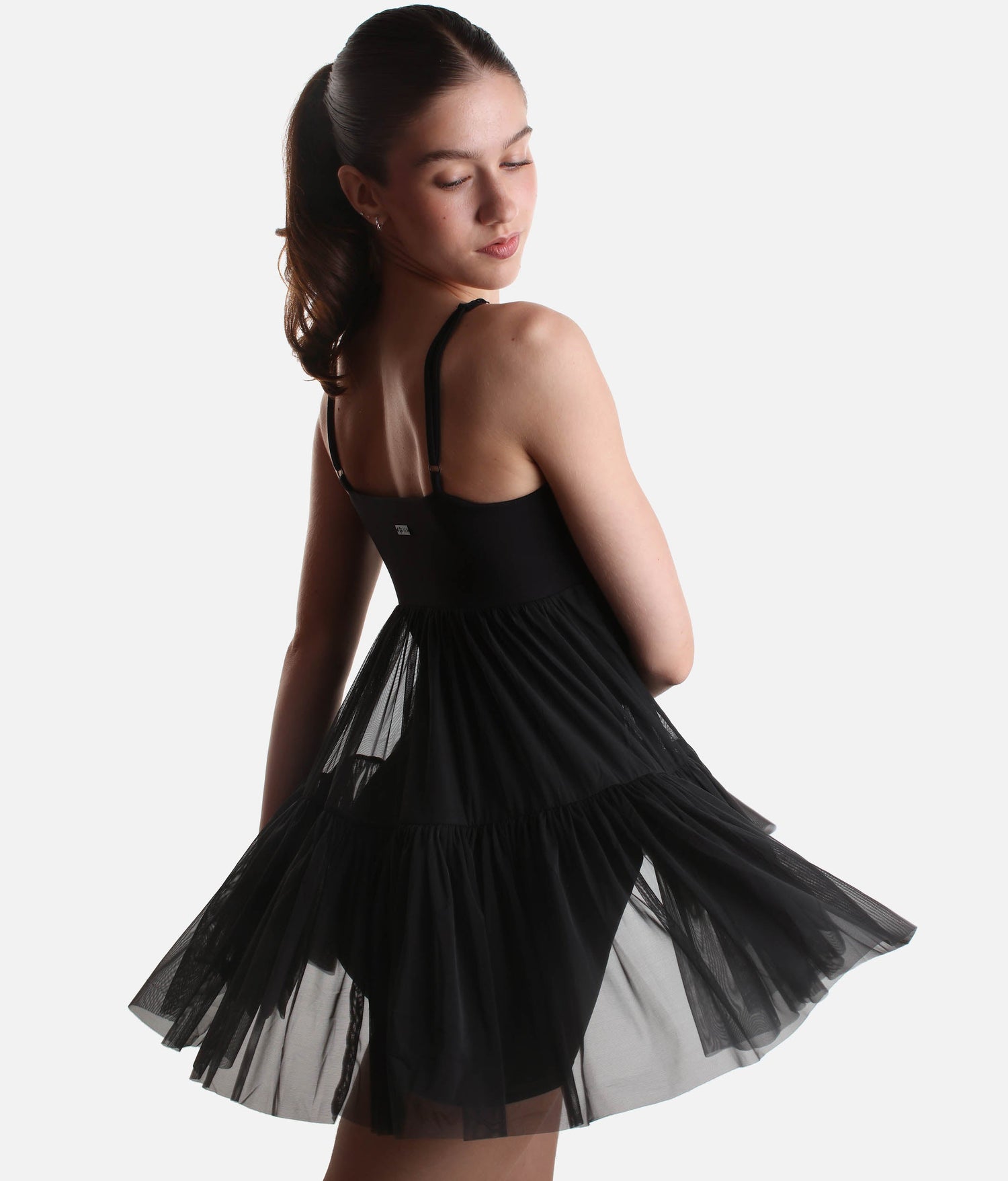PIROUETTE BABYDOLL DRESS, Built-In Shorts, Pockets & Adjustable Straps