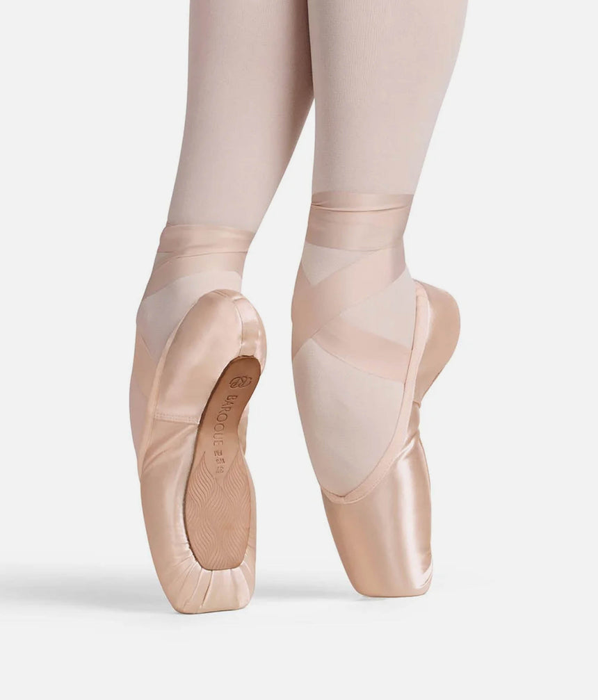BAROQUE Pointe Shoes - Flexible Medium Strong Shank