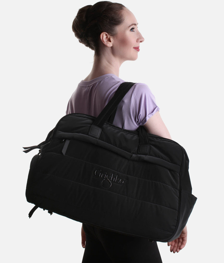 Large Duffel Dance Bag, Spacious & Stylish with Wet/Dry Compartments - BC001