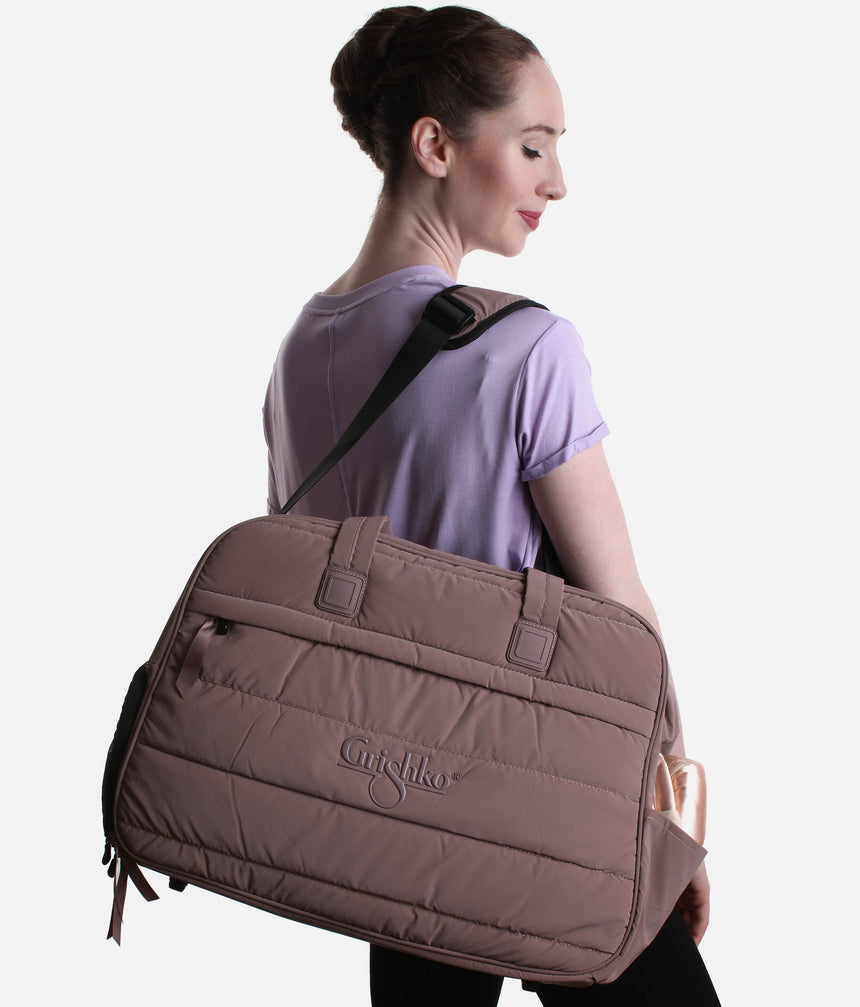 Large Duffel Dance Bag, Spacious & Stylish with Wet/Dry Compartments - BC001