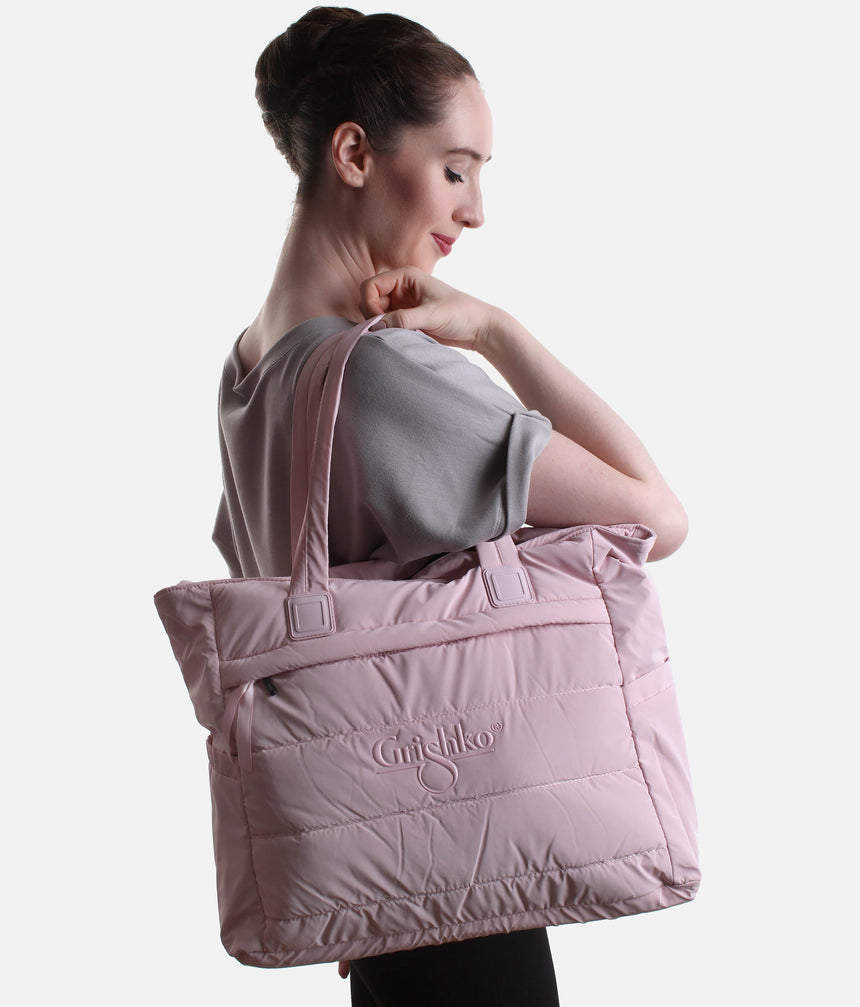 Medium Tote for Dancers, Lightweight, Durable Dance Bag with Pockets - BC002