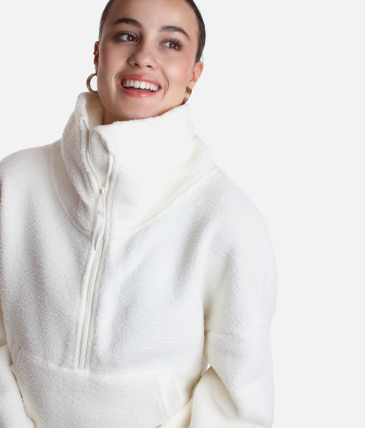 Ice Crem BIG HUG FLEECE - Half Zip Sweater