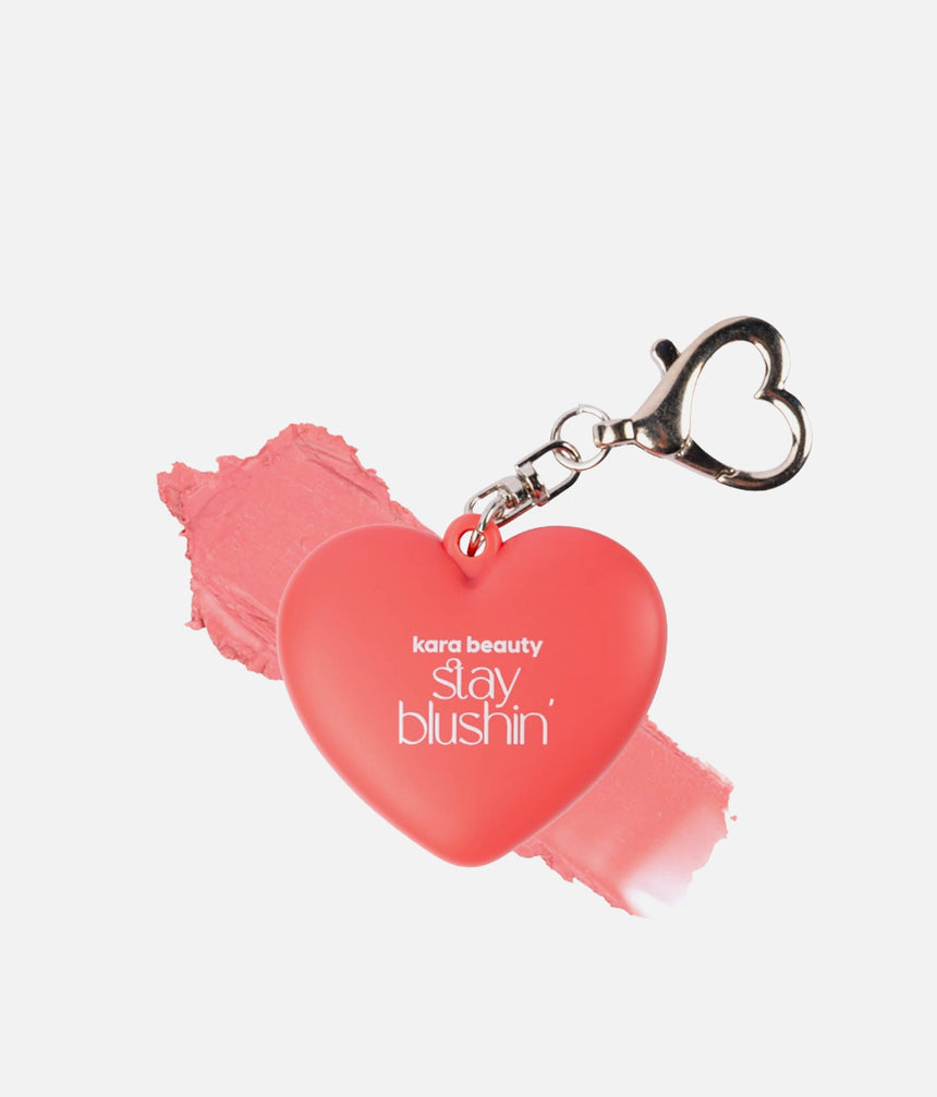 STAY BLUSHIN! Lip and Cheek Cream Blush with Keychain - SUNKISSED