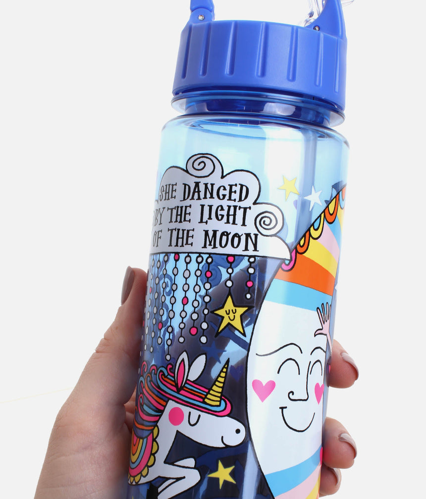 Childrens Water Bottle, Moon Dance Ballerina with Unicorn (500ml) - BOT22